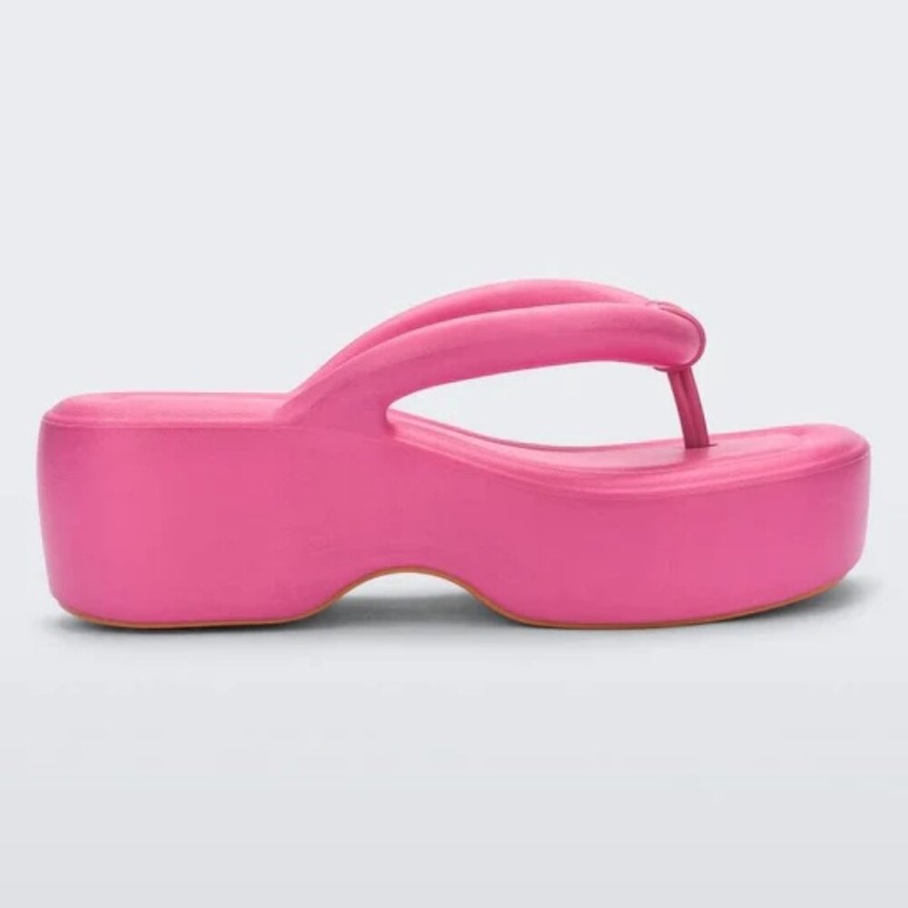 Melissa pink platform shoes